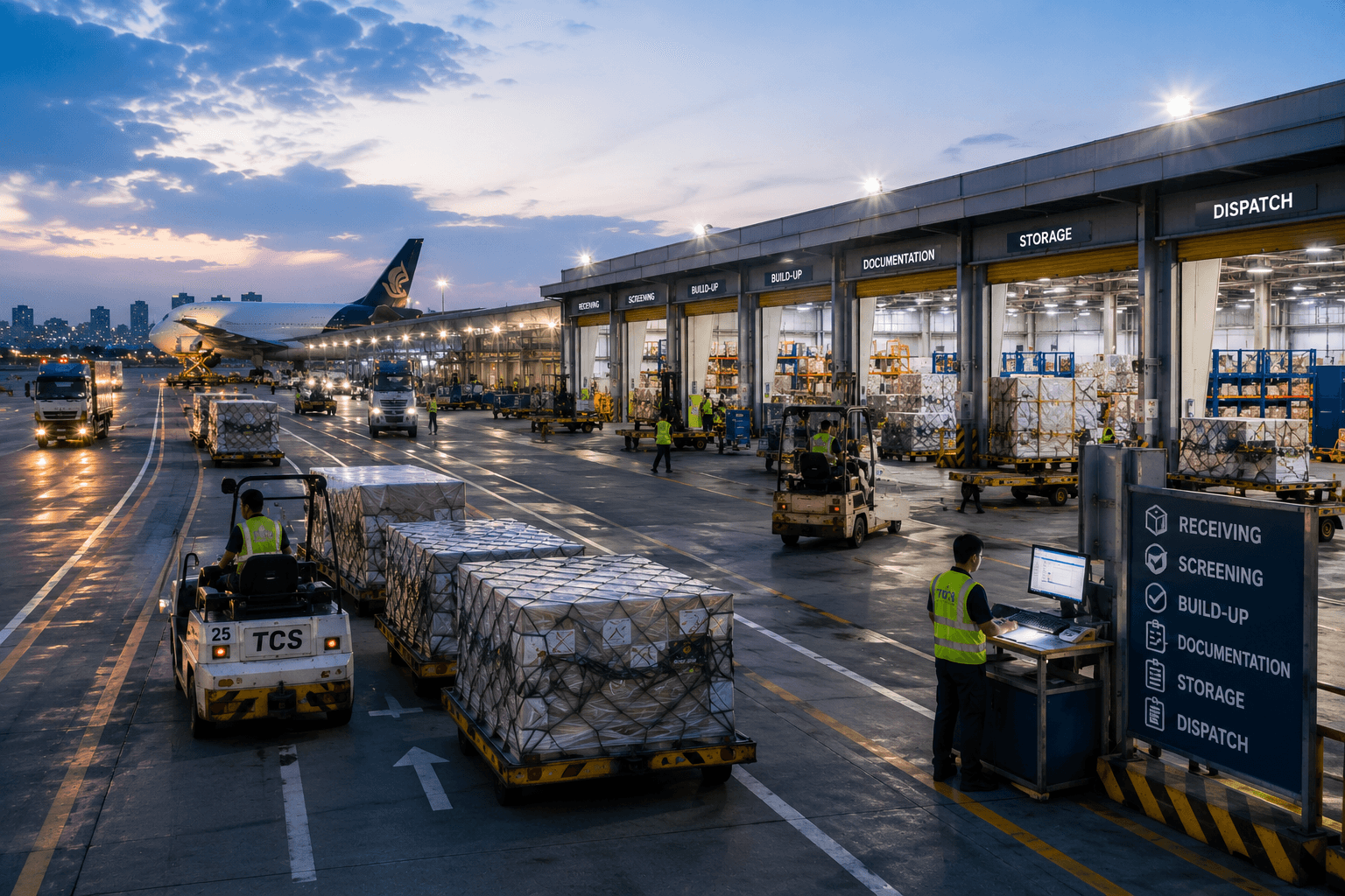Quy trình điều phối shipment hàng không